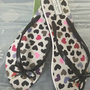 Kate spade flip flops size 10
